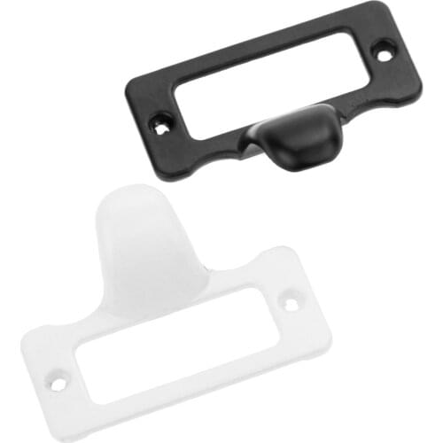 5pcs Metal Label Tag Pull Frame Handle File Name Card Holder For Furniture Cabinet Drawer 48*38mm