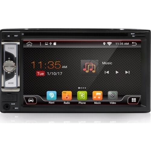 6.2" 2 Din Android 8.1 8 Core 1024*600 Car Radio universal with DVD Audio Stereo Car Multimedia Player