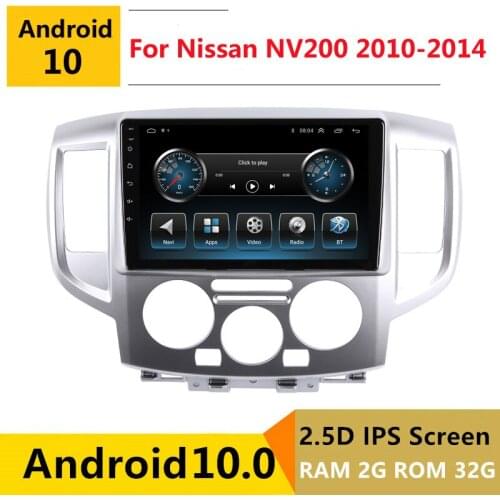 2G RAM Android car stereo for Nissan NV200 2010 2011 2012 13 2014 radio navigation GPS Multimedia Player headunit