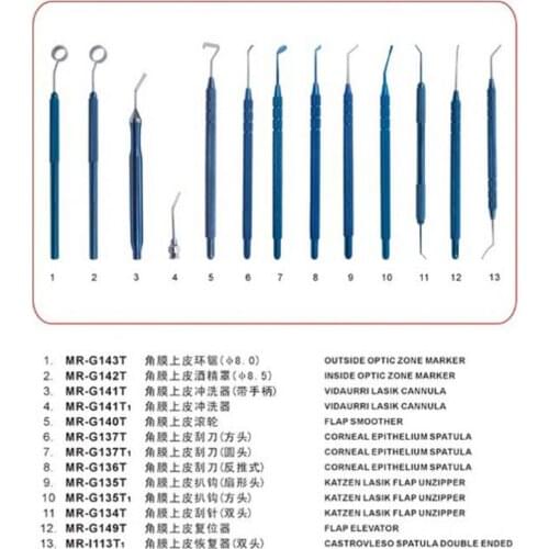 LASIK instrument made of titanium