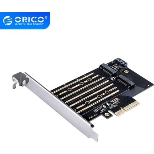 ORICO PCI-E Express M.2 M B key Interface SSD M.2 NVME to PCI-E 3.0 X4 Gen3 Convert Card Support 2230-2280 Size Super Speed Card
