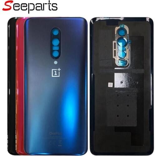 Original Back Case For OnePlus 7 Pro Battery Cover Back Rear Door Housing Replacement Parts For Oneplus 7 Pro Back Cover Housing