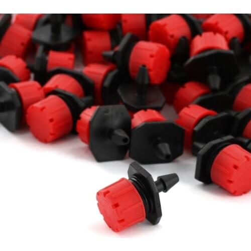 Micro Irrigation Sprinklers Adjustable Stake Water Dripper Pack Of 100