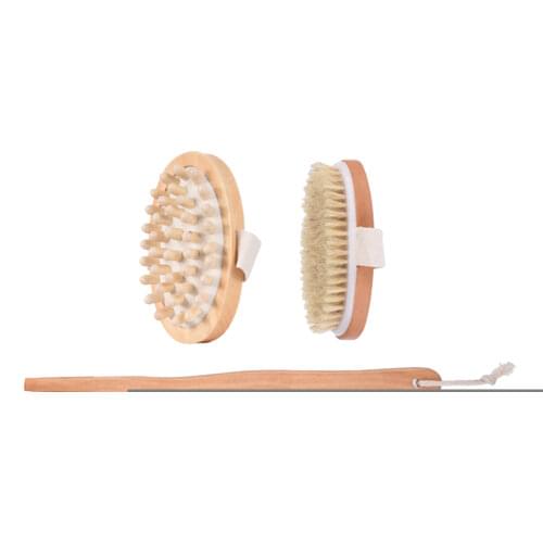 Shower Brush Dry Brushing Body Brush for Dry Skin Brush Set for Shower