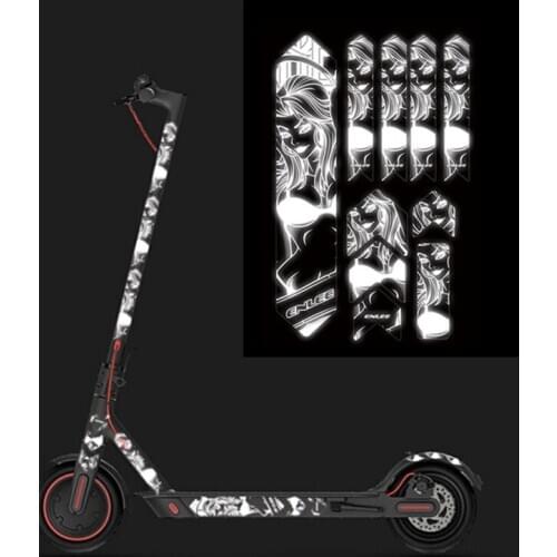 Mtb stickers 3D Reflective Mountain Bike Frame Protector Stickers Wear-Resistant Waterproof Bicycle Paster Guard Cover