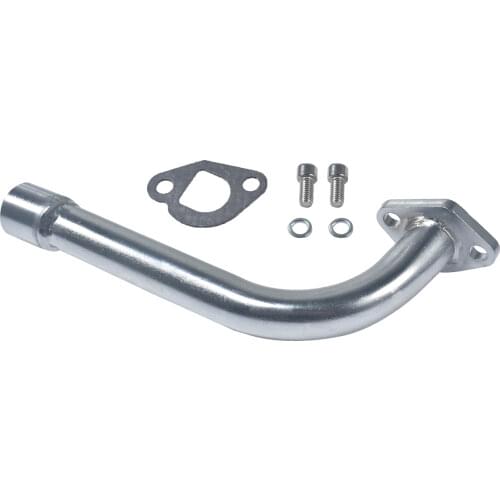 Karting Exhaust Pipe with female thread For Predator 212cc GX200 Go Kart Part ATV