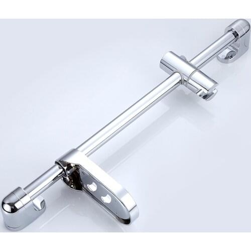 High Quality Stainless Steel Shower Sliding Bar Wall Mounted Shower Bar Bathroom Adjustable Lifting Slide Rail Sets