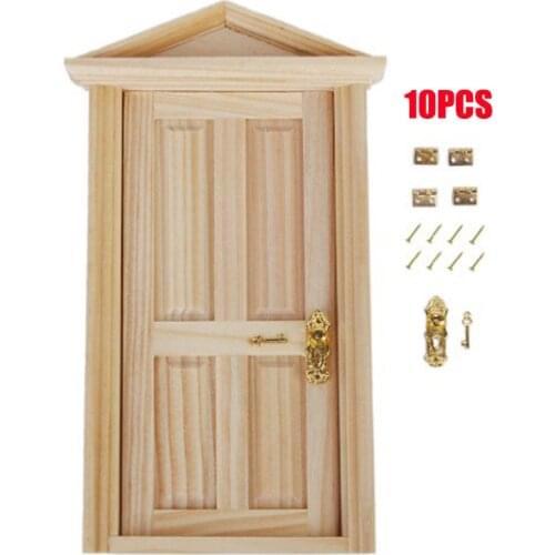 10PCS Mini Hinge with Nail Hinge 4 Hole 8*10MM Jewelry Box Electric Welded Right Angle Copper Hinge Home Decoration Accessories