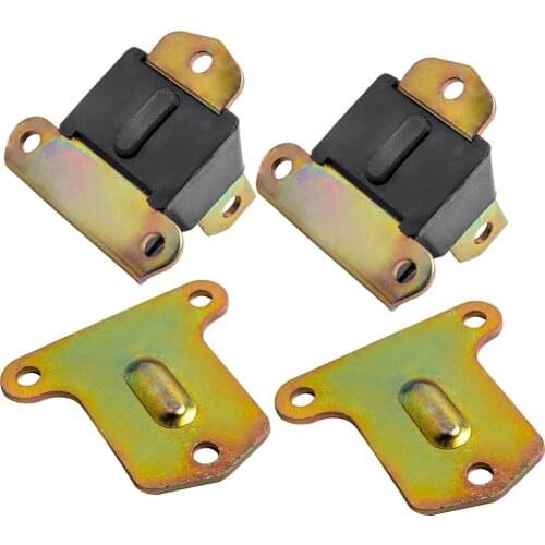 2pcs Polyurethane Engine Motor Mounts for Chevy Small Big Block SBC BBC 350 454