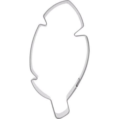 ANGRLY Feather Cookie Cutter Stainless Steel Cut Biscuit Mold Cooking Tools Cake Fondant Wedding Party Decorating Biscuits Stamp