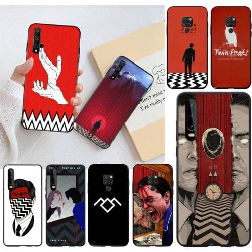 Twin Peaks Fire Walk With Me DIY Printing Phone Case cover Shell for Huawei P40 P30 P20 lite Pro Mate 20 Pro P Smart 2019 prime