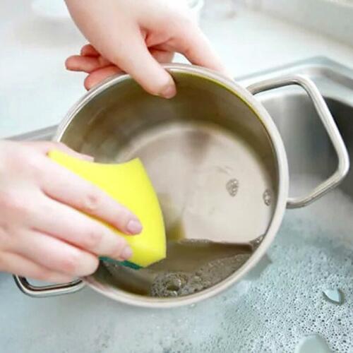 Cleaning sponge washing eraser Strong decontamination Kitchen washing clean sponge Eco-friendly household accessory supplier
