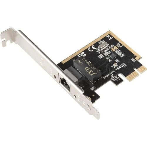 DIEWU PCI Express Network card Realtek RT8111H Network adapter 10/100/1000Mbps Desktop NIC Hot Sale