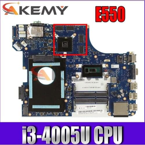 Thinkpad E550 i3-4005U laptop independent graphics card motherboard. FRU 00HT585 00HT586