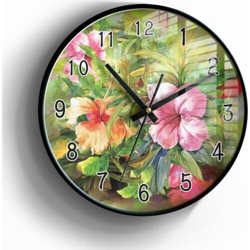 New Wall Clock Large Size Luxury Silent Movement Clocks Rounds Precise Sweep Wall Clocks Modern Design For Home Decoration