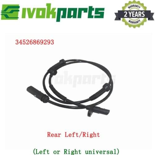 NEW ABS Wheel Speed Sensor Anti-lock Brakes Front Rear Left Or Right For BMW X3 X4 F25 F26 3.0L 4.4L 34526869292 34526869293
