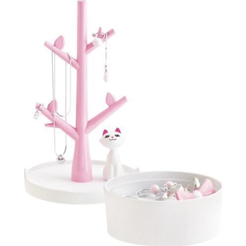 Jewelry Stand Display Rack Earrings Ring Necklace Cat Tree Shape Jewelry Holder Fashion Jewelry Organizer Christmas gift