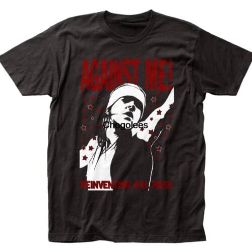 Against Me! Reinventing Axl Rose fitted jersey tee