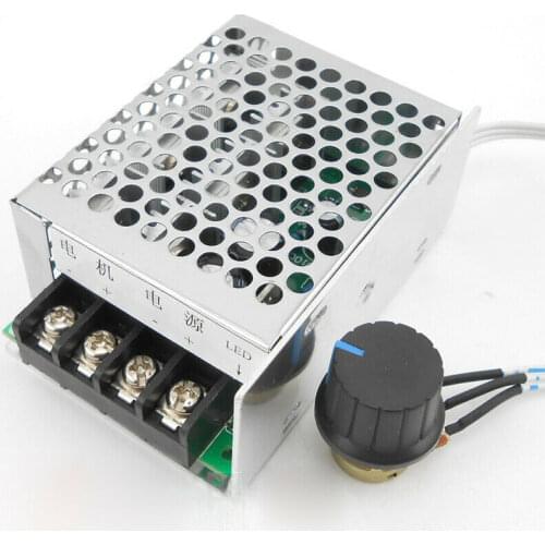 DC 9V-60V 12V 24V 36V 48V 40A Motor Speed Controller PWM Controller DC Brush Motor Switch Regulator Governor Volt Dimmer
