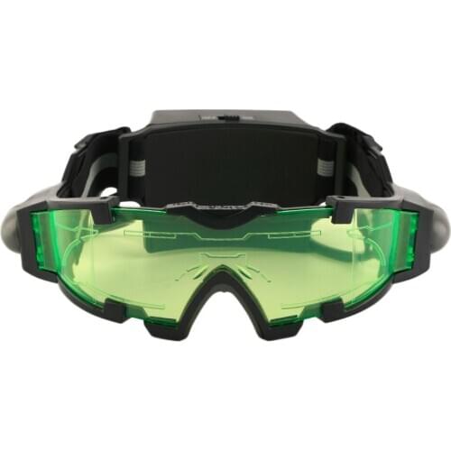 Eye Shield Hunting Night Vision Goggles Green LED Lights Ergonomic Goggles Night Vision Device Adjustable