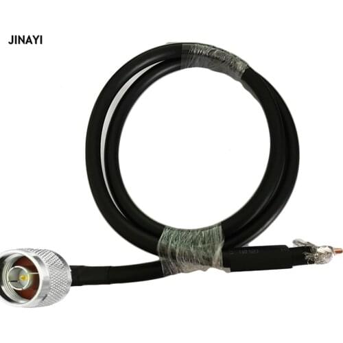 1m N male Plug Single-end Connector LMR400 RF Coax Coaxial Cable