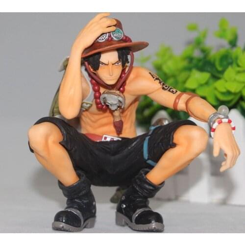 Anime One Piece ZERO Ace Battle PVC 16cm Action Figure Model Toys With Original Box