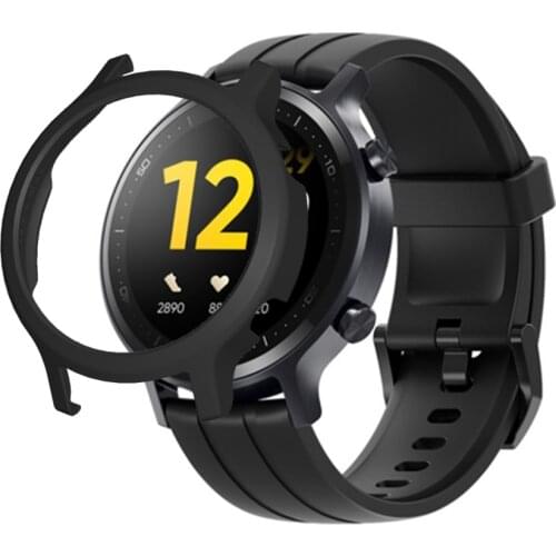 BEHUA PC Bumper Protective Watch Case For Realme Watch S Smart Watch Protector Cover frame Shock-resistant Shell Hard Bumper