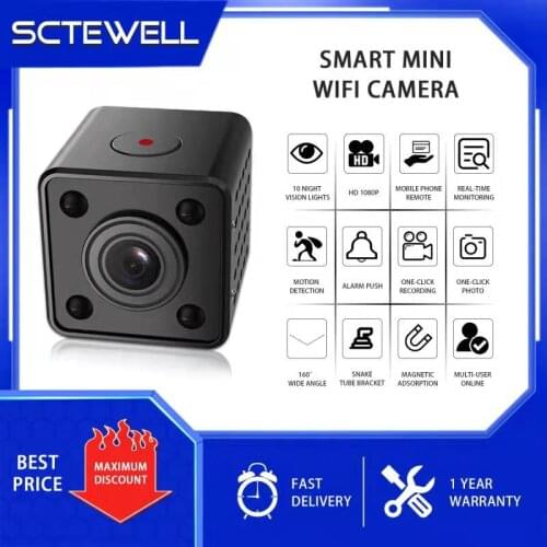 CCTV HD 1080P Security Wireless WiFi Mini Camera With Night Vision Function For Home