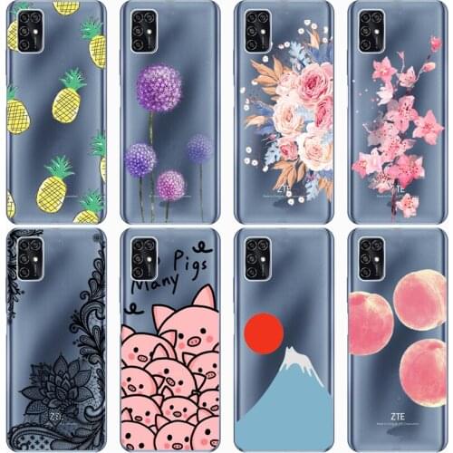 For ZTE BLADe V2020 SMART Case Ultra Thin Clear Soft TPU Case Cover For ZTE Blade V2020 Smart Case Transparent Couqe Funda