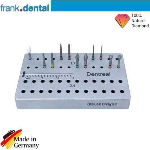 Frank Dental Occlusal Onlay Diamond Burs Set - Dental Diamond Burs set - FD4665