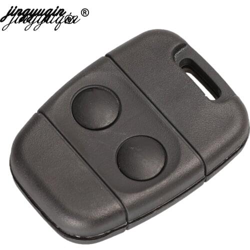 Jingyuqin 2 Buttons Remote Key Shell Case For Land Rover Discovery 1 Freelander C50 Auto Durable Fob Replacement Car Key Shell