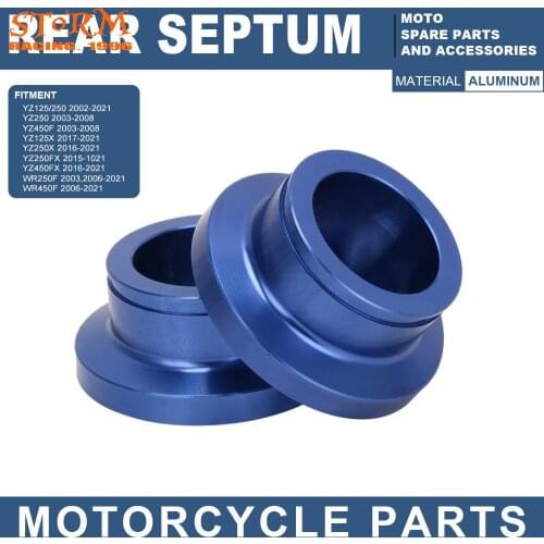 Motorcycle Wheel Spacer Hub Kit For Yamaha YZ250F YZ450F YZ125X YZ250X YZ250FX YZ450FX WR250F WR450F YZ125250 2002-2021