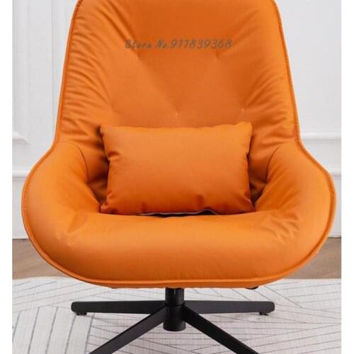 Lazy sofa snail chair Nordic living room light luxury single sofa tiger chair bedroom balcony lounge chair small apartment