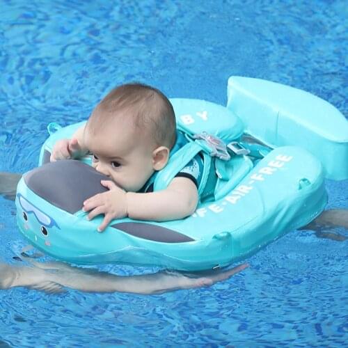 New Non Inflatable Baby Swim Ring Float Infant Floater Swim Trainer Bathtub Pool Accessories Toys Floats For Infant Swimmers
