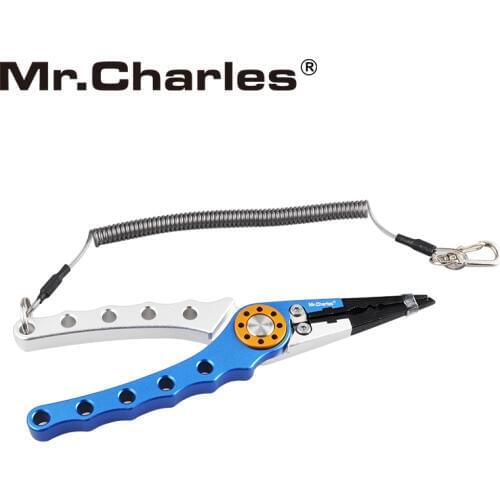 Mr.charles 6061 aluminum fishing Pliers 180mm pliers-001 Aluminium, prevent rust