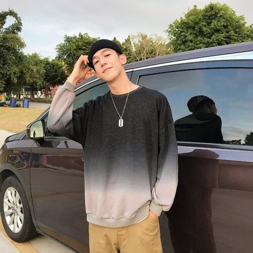 Autumn Spring 2021 Hoodies Sweatshirt Mens Black White Hip Hop Punk Pullover Streetwear Casual Fashion Clothes