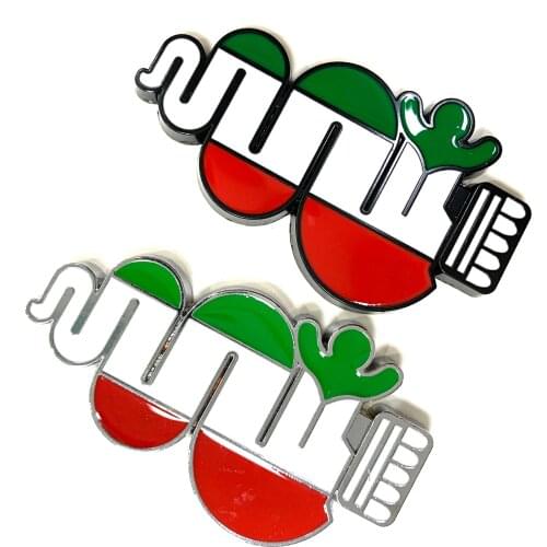 Sticker for Alfa Romeo Giulia Giulietta Mito 147 154 155 156 164 159 GT Stelvio Auto For Clover Sportiva Front Grille Emblem