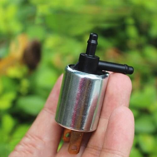 Normally Closed N/C Electric Solenoid Water Valve DC 24V 11L/min Miniature Micro Mini Water Valve Drain Valve Exhaust Valve