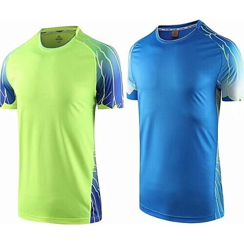 New Lovers running T-shirt Breathable Sweat sucking Men and Women T shirt Fashion Summer Quick dry T-shirt Casual Tops