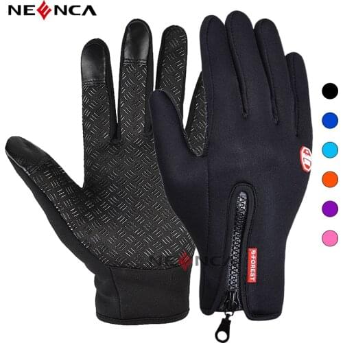 NEENCA Unisex Touchscreen Winter Warm Cycling Glove Bicycle Bike Ski Outdoor Camping Hiking Motorcycle Gloves Sports Full Finger