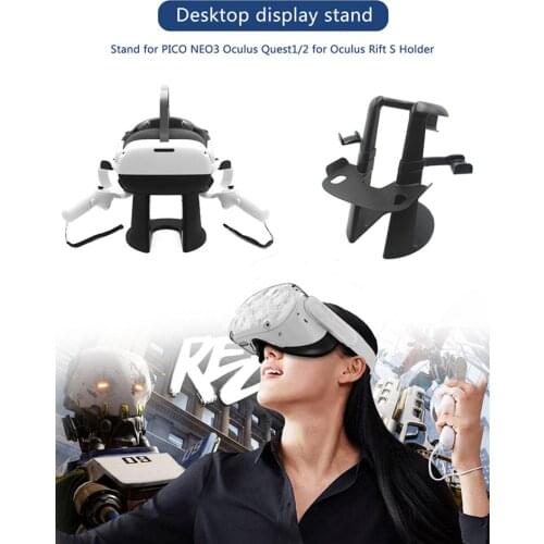 VR Stand For PICO NEO3 Oculus Quest1/2 Headset Display Holder Game Controller Storage Stand For Oculus Rift S Holder New Arrival