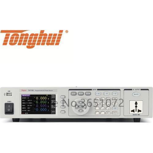 TH7105/TH7110/TH7120 Programmable Power Source AC Power Supply with 0-300V, 500W, 45.0Hz-500Hz