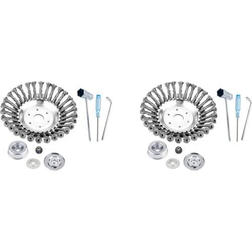 Lawn Mower Wire Cutting Head Lawn Mower Wire Rust Removal and Weeding Tray Accessories