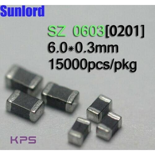 SZ 0603 Multilayer Chip Ferrite Bead Noise suppression Computer DVD Camera LCD TV OA 3C 5G AI EMI High speed signal Phones