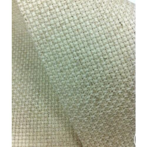 Cotton Aida 11ct /14ct linen aida cross stitch fabric canvas DIY handmade needlework sewing craft supplies