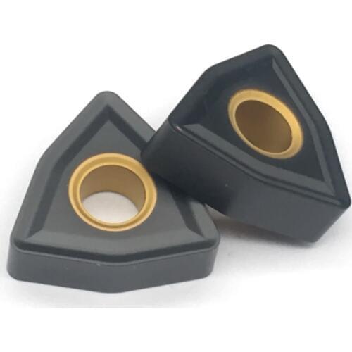 10PCS WNMG080412 KC3115 CNC Hard Metal Carbide Inserts lathe cutter CNC Lathe Tool For Cast Iron Machining Turning Tool