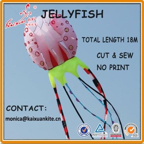 18m Jellyfish kite from Weifang Kaixuan Kite factory
