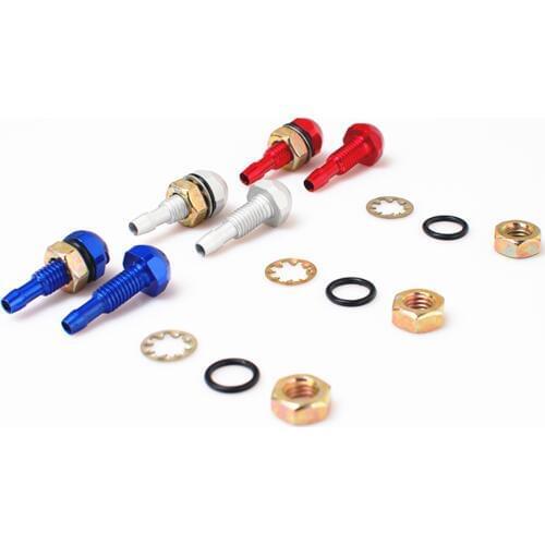 2PCS high-strength aluminum integrated fog spray head car wiper nozzle auto Accessories