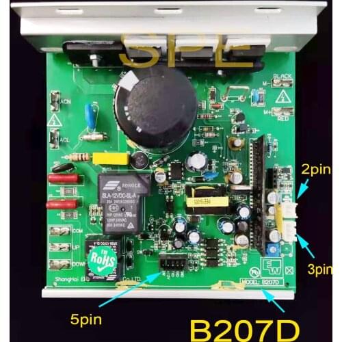 B207D A21102016 Control BoardTreadmill Circuit Board Motherboard Controller For many brand