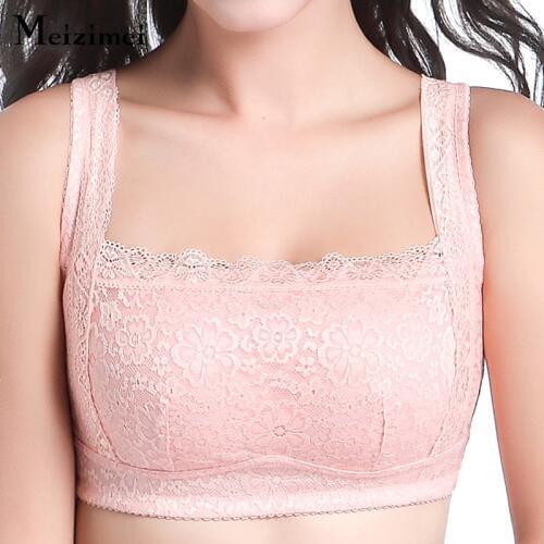 Meizimei sexy lingerie bh push up bras for women underwear floral lace bralette padded wireless intimates brassiere girl fashion